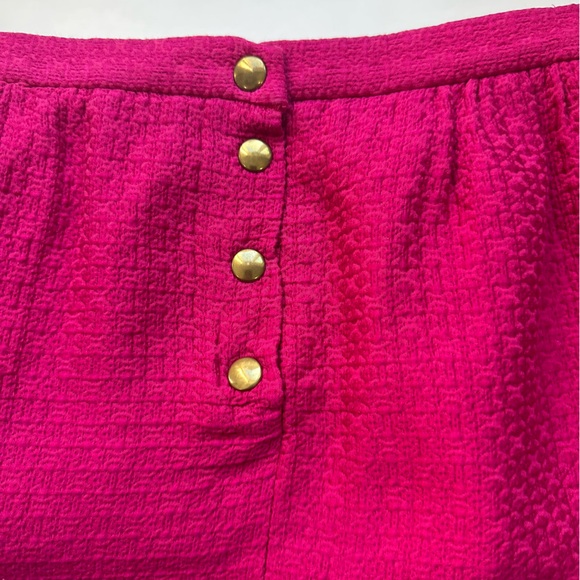 Sandro Hot Pink Mini Pencil Skirt w/Pockets - Picture 5 of 7